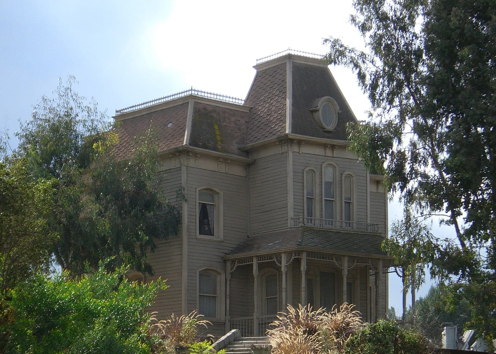 A classic house on the backlot at Universal Studios Hollywood